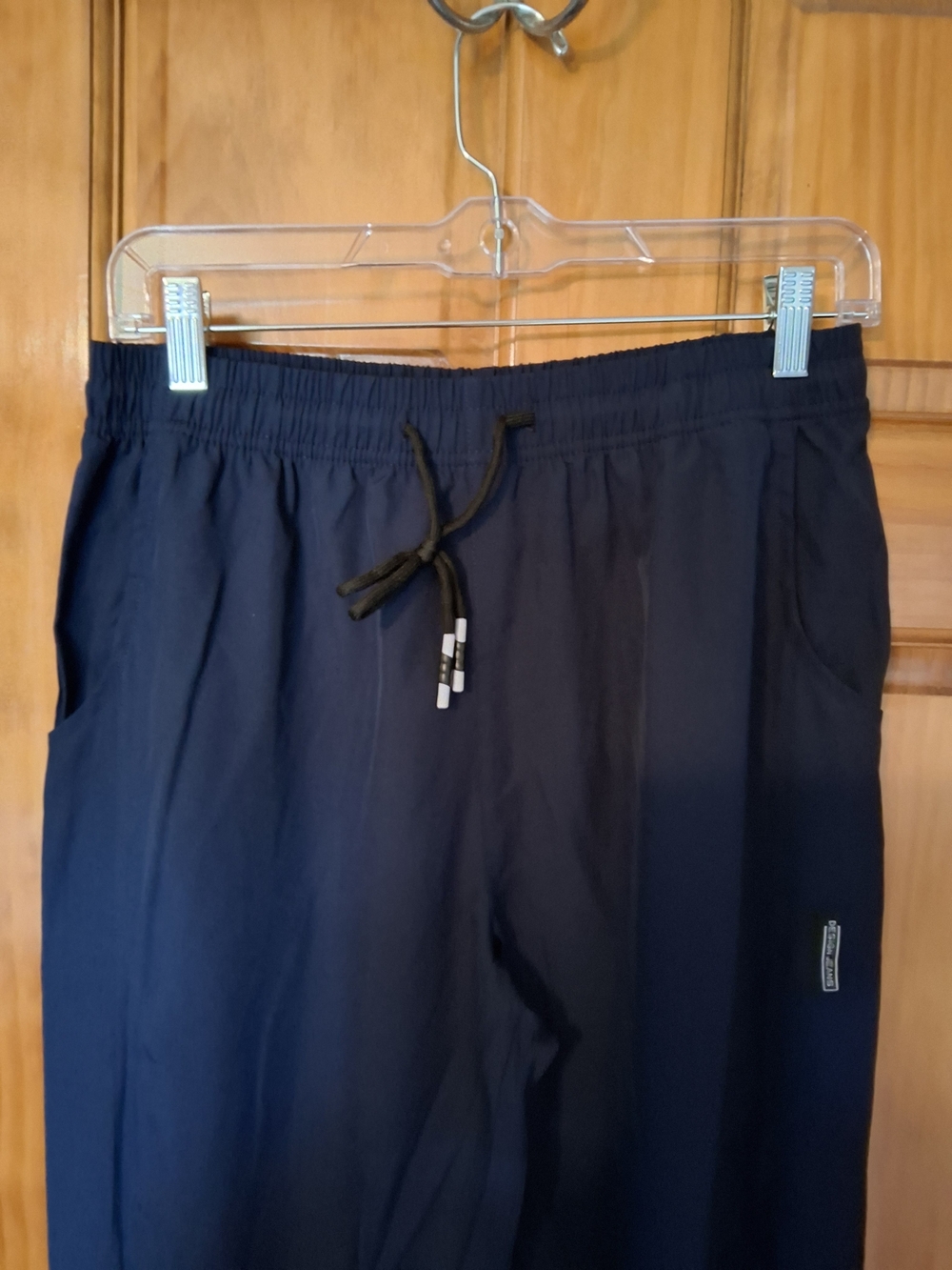 Men's Blue Performance Drawstring Joggers - Picture 3 of 5